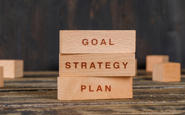 Marketing chiến lược bao gồm các bước xác định mục tiêu tiếp thị và phát triển

