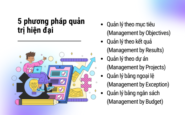 5 phương pháp quản lý hiện đại