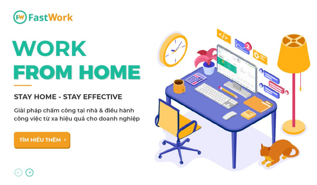 Bộ giải pháp làm việc tập trung và kinh doanh không gián đoạn FastWork