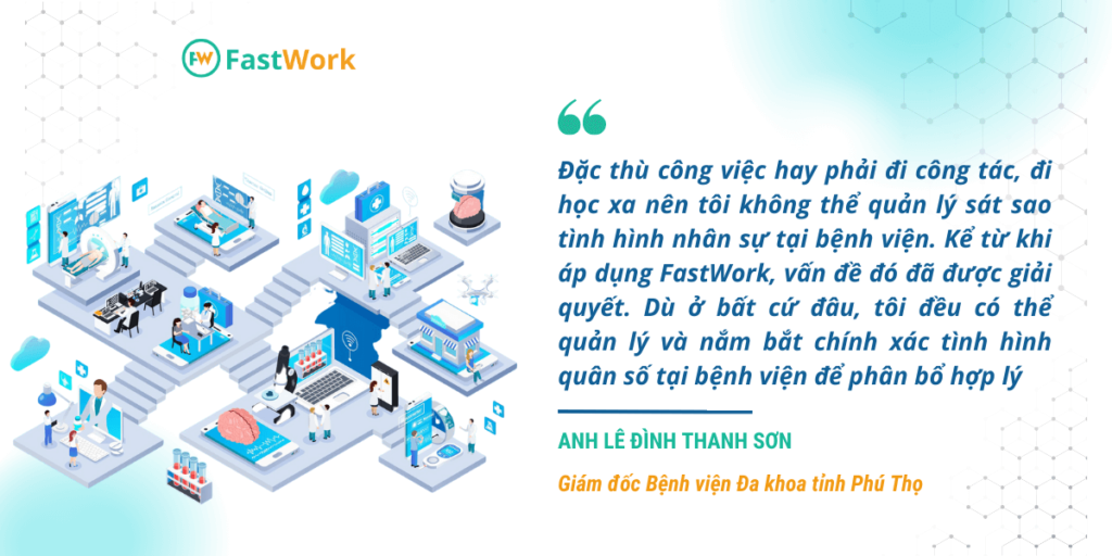 Bệnh viện Đa khoa Phú Thọ ứng dụng FastWork