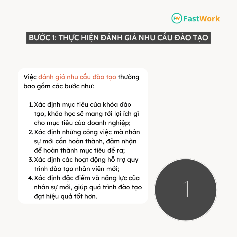 Xây dựng quy trình đào tạo nhân viên mới