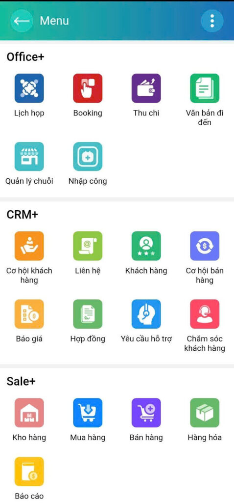 Giao diện mới FastWork mobile