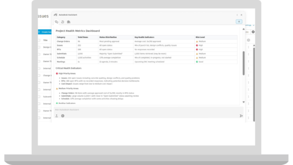 giao diện phần mềm Autodesk Forma Build